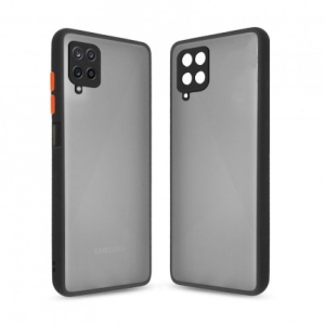 Чохол для смартфону MakeFuture Matte PC TPU Samsung A12 Frame Black (MCMF-SA12BK)