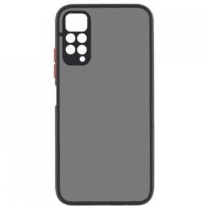 Чохол для смартфону MakeFuture Frame Matte PC+TPU Xiaomi Redmi Note 11 Pro Black (MCMF-XRN11PBK)