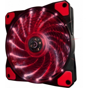 Корпусний вентилятор Frime Iris LED Fan 15LED Red (FLF-HB120R15)