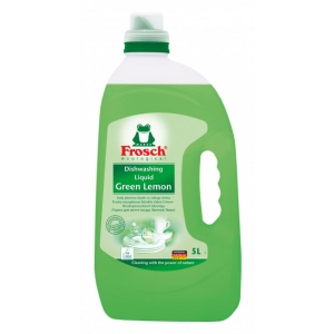 Засіб для ручного миття посуду Frosch Зелений Лимон 5 л офіційний магазин