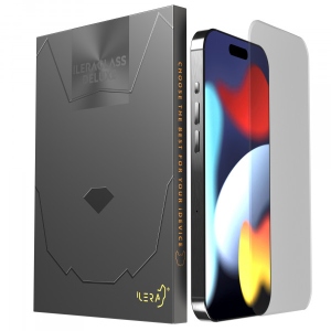 Захисне скло для смартфону ILera Deluxe Frosted Glass for iPhone 15 Pro Max (iLFrDL15PrMx)