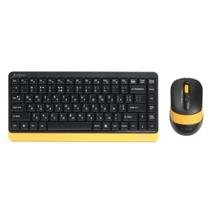 Клавіатура + миша бездротова A4tech Fstyler FG1110 Bumblebee