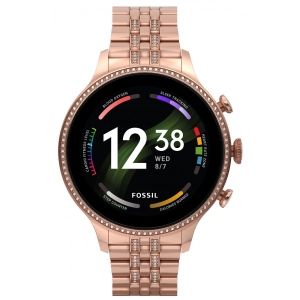 Смарт-годинник Fossil GEN 6 ROSE GOLD-TONE STAINLESS STEEL (FTW6077) купити в Україні