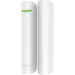 Бездротовий датчик відкриття дверей/вікон Ajax DoorProtect Plus White (000007231)
