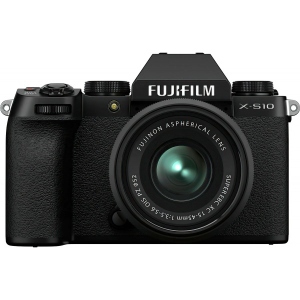 Фотокамера Fujifilm X-S10+ XC 15-45mm F3.5-5.6 Kit Black (16670106)
