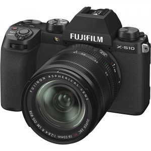 Фотокамера Fujifilm X-S10++ XF 18-55mm F2.8-4.0 Kit Black (16674308)