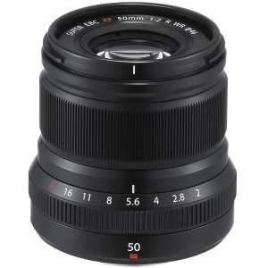 Об'єктив до фотокамери Fujifilm XF 50mm F2.0 R WR Black (16536611)