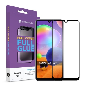 Захисне скло для смартфону MakeFuture Full Cover Full Glue  Samsung A31 (MGF-SA31)
