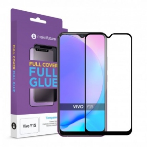 Захисне скло для смартфону MakeFuture Full Cover Full Glue Vivo Y1S (MGF-VY1S)