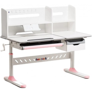 Парта шкільна FunDesk FIORE II PINK (1+1+1)
