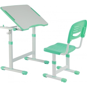 Комплект меблів шкільний 2 елементи FunDesk Piccolino II Green