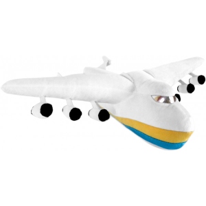 М'яка іграшка машина WP Merchandise Літак Україна (4820202321811)