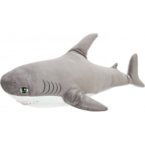 М'яка іграшка тварина WP Merchandise Shark grеy 100 см (4820202320876)