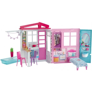 Меблі і будиночки для ляльки Barbie Портативний будиночок (FXG54)