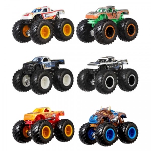 Ігровий набір Hot Wheels Набір з 2 машинок-позашляховиків серії «Monster Trucks» (в ас.) (FYJ64)