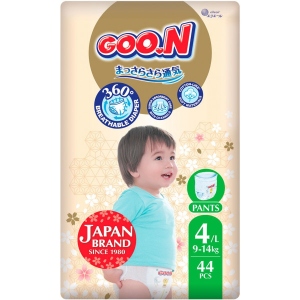 Одноразові підгузки-трусики Goo.N Premium Soft 9-14 кг 4(L) 44 шт. (F1010101-157)