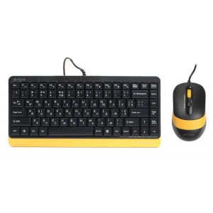 Клавіатура+миша A4tech Fstyler F1110 Bumblebee