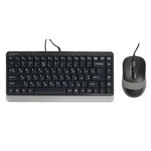 Клавіатура+миша A4tech Fstyler F1110 Grey