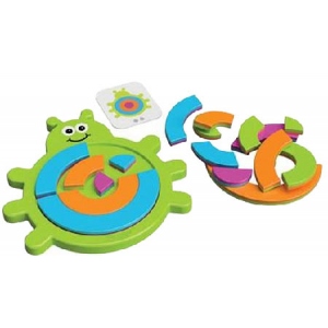 Пазли дерев'яні (3-4 роки) Fat Brain Toys Bugzzle Збери жука (F209ML)