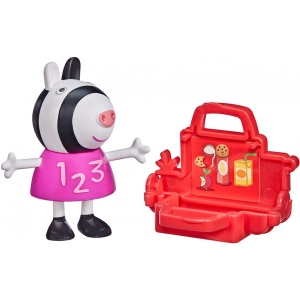 Колекційна фігурка Peppa Pig Веселі друзі Зої з ланч-боксом (F2207)
