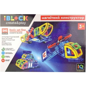 Магнітний конструктор IBLOCK PL-920-08 інтернет-магазин