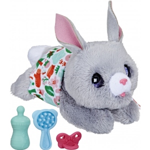 Інтерактивна іграшка м'яка Hasbro FurReal Friends Немовля Зайчик (F3506_F4084 FRR NEWBORNS BUNNY)