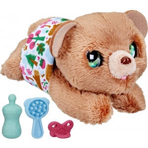 Інтерактивна іграшка м'яка Hasbro FurReal Friends Немовля  Ведмедик  (F3506_F4158 FRR NEWBORNS BEAR)