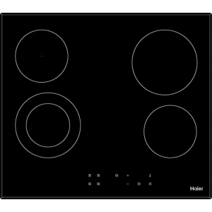 Варильна поверхня електрична Haier HHX-C64DVB Black