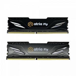 Память DDR ATRIA Fly Black DDR4 16/2666 2x8GB (UAT42666CL19BK2/16)