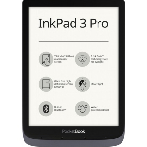 Електронна книга PocketBook 740 Pro InkPad 3 Pro Metallic Grey (PB740-2-J-WW)