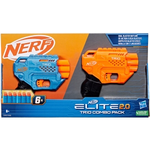 Бластер багатозарядний Hasbro NERF "Два бластери Тріо"  серії "Еліт 2.0" (F6786)