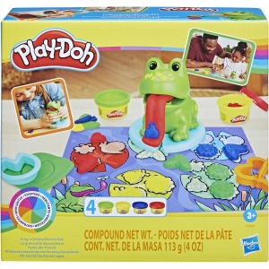 Набори для ліплення Play Doh Hasbro Play-Doh "Жабка та кольори" (F6926)