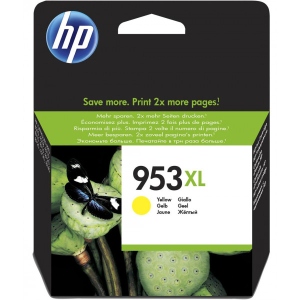 Картридж для струменевих принтерів/БФП HP No.953XL Officejet Pro 7720/7730/7740/8210/8218/8710/8720/8725/8730 Yellow (F6U18AE)
