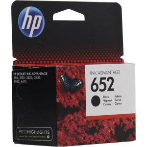 Картриджі для струменевих принтерів HP No.652 DJ Ink Advantage 1115/2135/ 3635/3835 Black (F6V25AE) Київ
