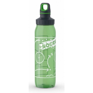 Пляшка для води Tefal K3174212  Drink2Go PP 0,7 л, зелена "Футбол" ціни