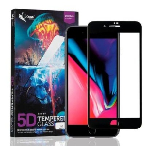 Захисне скло для смартфону Krazi 5D for iPhone 7 Plus/8 Plus Black (71975)