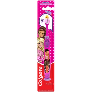Зубна щітка мануальна дитяча Colgate Barbie суперм'яка, 5+ років (CN07507A) ціни