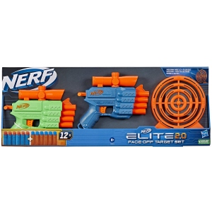 Бластер багатозарядний Hasbro NERF ELITE 2.0 FACE OFF TARGET SET (F8273)