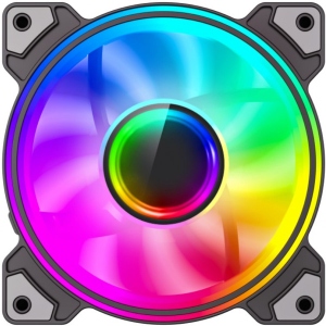 Корпусний вентилятор Gamemax Dual Ring Infinity BK
