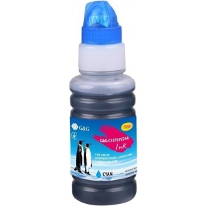 Чорнило G&G для Epson L4150/L4160 Cyan, контейнер 70 мл (G&G-C13T03V24A)