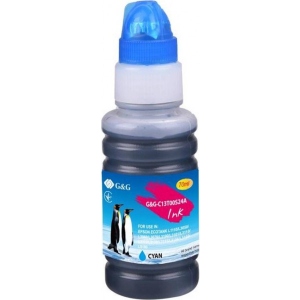 Чорнило G&G Epson L3100/3110/3150 Cyan 70 мл (G&G-C13T00S24A)