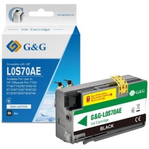 асортимент Картридж для струменевих принтерів/БФП G&G HP No.953XL Black (G&G-L0S70AE)