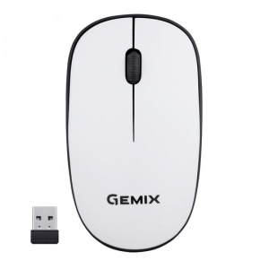 Миша бездротова Gemix GM195 Wireless White (GM195Wh)