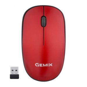 Миша бездротова Gemix GM195 Wireless Red (GM195Rd)