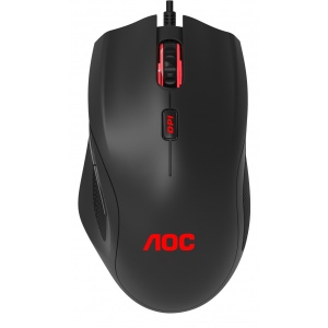Миша дротова ігрова AOC GM200 Black