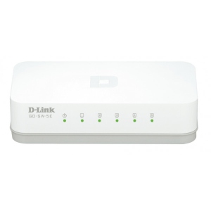 Коммутатор локальної мережі (Switch) D-Link GO-SW-5E/E