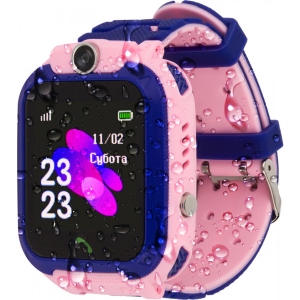 Уцінка - Дитячий годинник AmiGo GO002 Swimming Camera WIFI Pink #