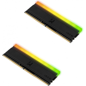 Память DDR Goodram DDR4 2x8GB/3600 Iridium RGB Black (IRG-36D4L18S/16GDC)