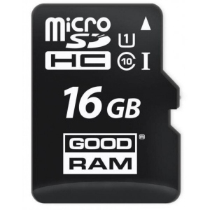 Карта пам'яті Goodram microSDHC 16GB Class 10 (M1A0-0160R12)