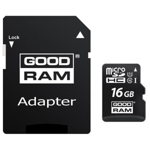 Карта пам'яті Goodram microSDHC 16GB Class 10 (M1AA-0160R12)